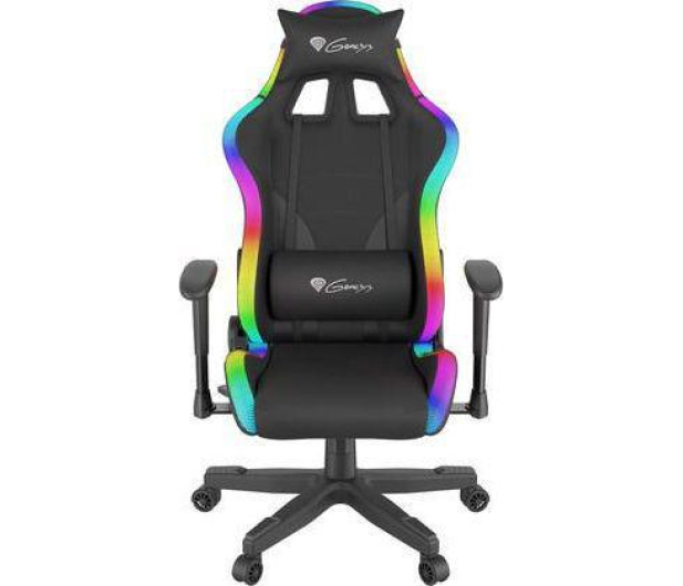Genesis Fotel gamingowy Trit 600 RGB czarny - 1077829 - zdjęcie 2
